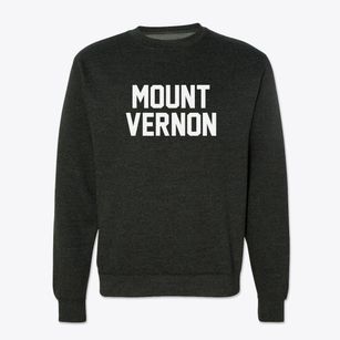 Mount Vernon Virginia Classic Block Crewneck Sweatshirt