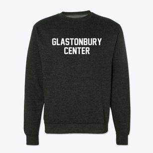 Glastonbury Center Connecticut Classic Block Crewneck Sweatshirt