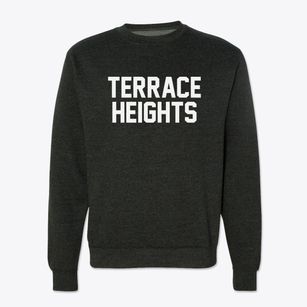 Terrace Heights Washington Classic Block Crewneck Sweatshirt