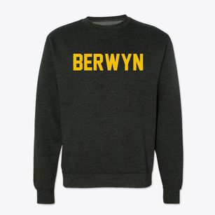 Berwyn Illinois Classic Block Crewneck Sweatshirt