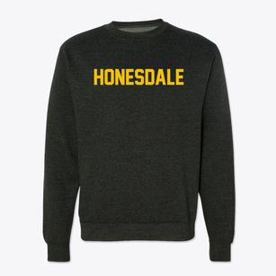 Honesdale Pennsylvania Classic Block Crewneck Sweatshirt