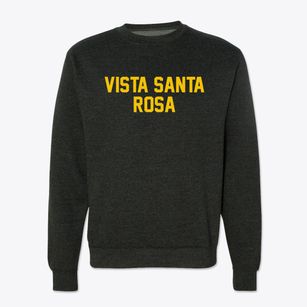 Vista Santa Rosa California Classic Block Crewneck Sweatshirt