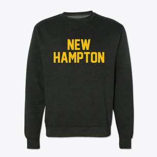 New Hampton Iowa Classic Block Crewneck Sweatshirt