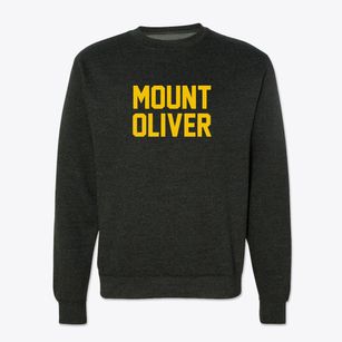 Mount Oliver Pennsylvania Classic Block Crewneck Sweatshirt
