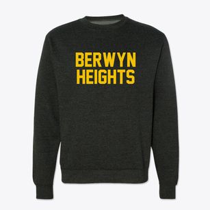 Berwyn Heights Maryland Classic Block Crewneck Sweatshirt