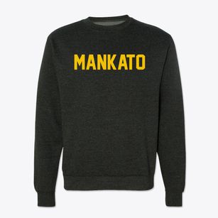 Mankato Minnesota Classic Block Crewneck Sweatshirt