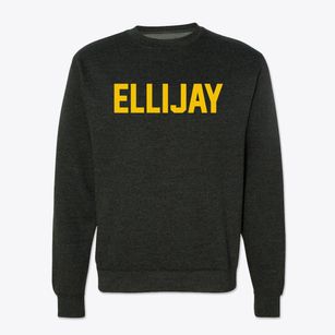 Ellijay Georgia Classic Block Crewneck Sweatshirt
