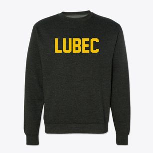 Lubec Maine Classic Block Crewneck Sweatshirt