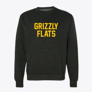 Grizzly Flats California Classic Block Crewneck Sweatshirt