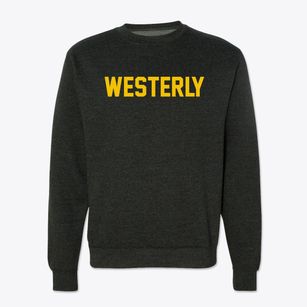 Westerly Rhode Island Classic Block Crewneck Sweatshirt