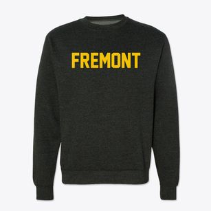Fremont Iowa Classic Block Crewneck Sweatshirt