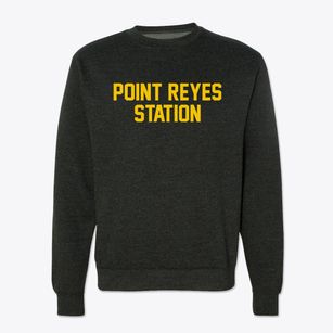 Point Reyes Station California Classic Block Crewneck Sweatshirt