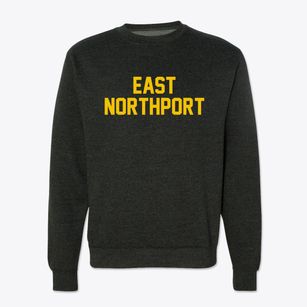 East Northport New York Classic Block Crewneck Sweatshirt