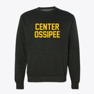 Center Ossipee New Hampshire Classic Block Crewneck Sweatshirt