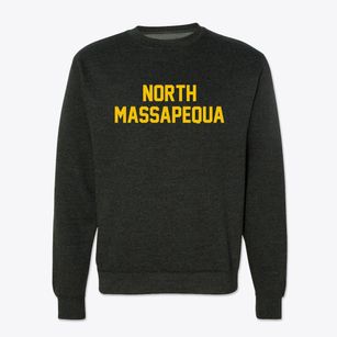 North Massapequa New York Classic Block Crewneck Sweatshirt
