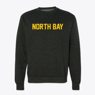 North Bay Wisconsin Classic Block Crewneck Sweatshirt