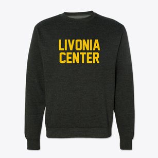 Livonia Center New York Classic Block Crewneck Sweatshirt