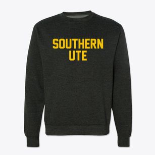 Southern Ute Colorado Classic Block Crewneck Sweatshirt
