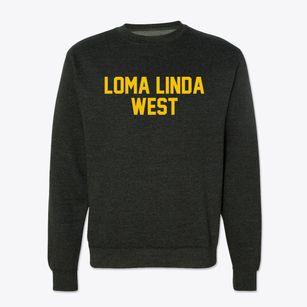 Loma Linda West Texas Classic Block Crewneck Sweatshirt