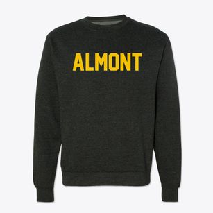 Almont North Dakota Classic Block Crewneck Sweatshirt