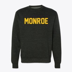 Monroe Massachusetts Classic Block Crewneck Sweatshirt