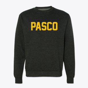 Pasco Washington Classic Block Crewneck Sweatshirt