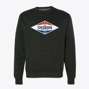 Sherborn Massachusetts Diamond Star Crewneck Sweatshirt