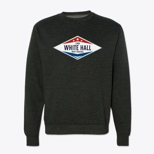 White Hall West Virginia Diamond Star Crewneck Sweatshirt