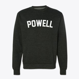 Powell Wyoming Classic Curve Crewneck Sweatshirt