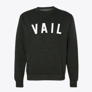 Vail Colorado Classic Curve Crewneck Sweatshirt