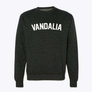 Vandalia Missouri Classic Curve Crewneck Sweatshirt