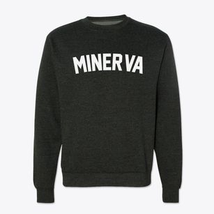 Minerva New York Classic Curve Crewneck Sweatshirt