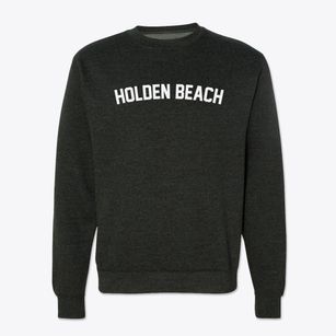 Holden Beach North Carolina Classic Curve Crewneck Sweatshirt