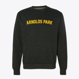 Arnolds Park Iowa Classic Curve Crewneck Sweatshirt