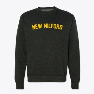 New Milford Connecticut Classic Curve Crewneck Sweatshirt