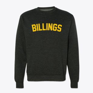 Billings Montana Classic Curve Crewneck Sweatshirt