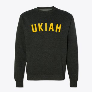 Ukiah Oregon Classic Curve Crewneck Sweatshirt