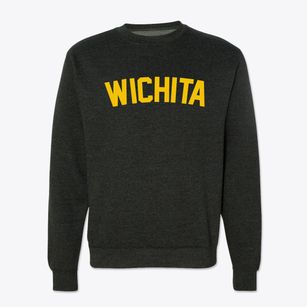 Wichita Kansas Classic Curve Crewneck Sweatshirt