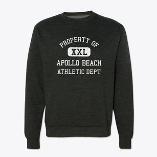 Apollo Beach Florida Athletic Dept Crewneck Sweatshirt