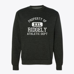 Ridgely Missouri Athletic Dept Crewneck Sweatshirt