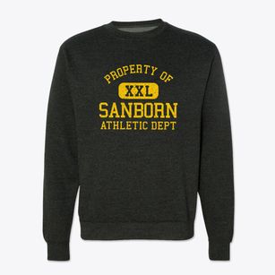 Sanborn Iowa Athletic Dept Crewneck Sweatshirt