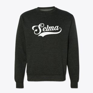 Selma North Carolina Vintage Team Crewneck Sweatshirt