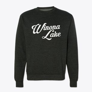 Winona Lake Indiana Vintage Team Crewneck Sweatshirt