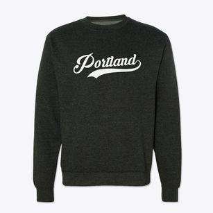 Portland Michigan Vintage Team Crewneck Sweatshirt