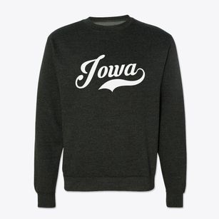 Iowa Louisiana Vintage Team Crewneck Sweatshirt