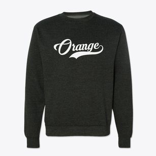 Orange Ohio Vintage Team Crewneck Sweatshirt
