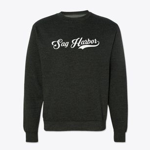 Sag Harbor New York Vintage Team Crewneck Sweatshirt