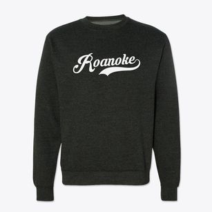 Roanoke Illinois Vintage Team Crewneck Sweatshirt