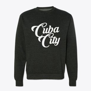Cuba City Wisconsin Vintage Team Crewneck Sweatshirt