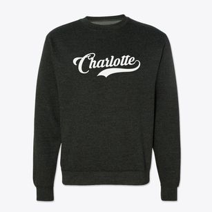 Charlotte Texas Vintage Team Crewneck Sweatshirt
